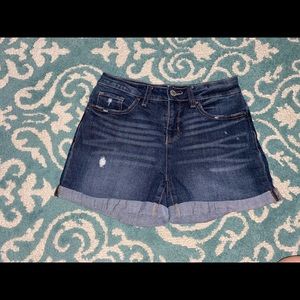 Time and Tru Jean Shorts